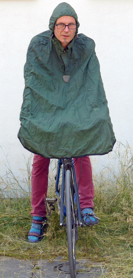 Regenponcho fürs Fahrrad - The People's Poncho